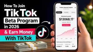 How To Join TikTok Beta Program in 2026 and Earn Money With TikTok